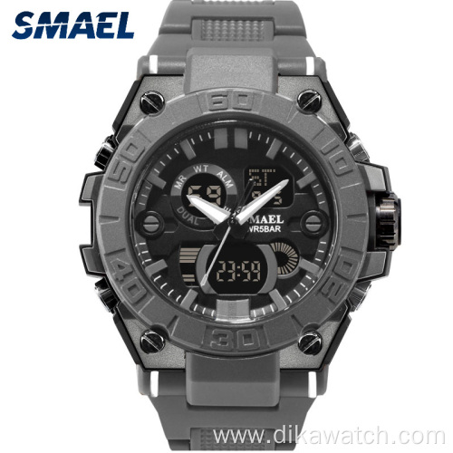 SMAEL Luxury Brand Men Analog Digital Watch